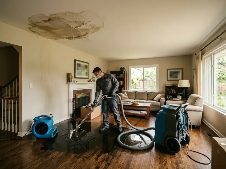 attic-pipe-burst-ceiling-drip-008 — frequently asked questions, Water Damage Restoration & Carpet Care in Mechanicville, NY